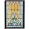 Antique Stain Leaded Glass Window