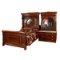 Outstanding Victorian Walnut Bedroom Set With Burl