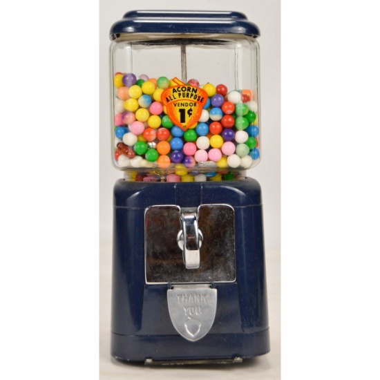 Acorn Gumball Machine Restored