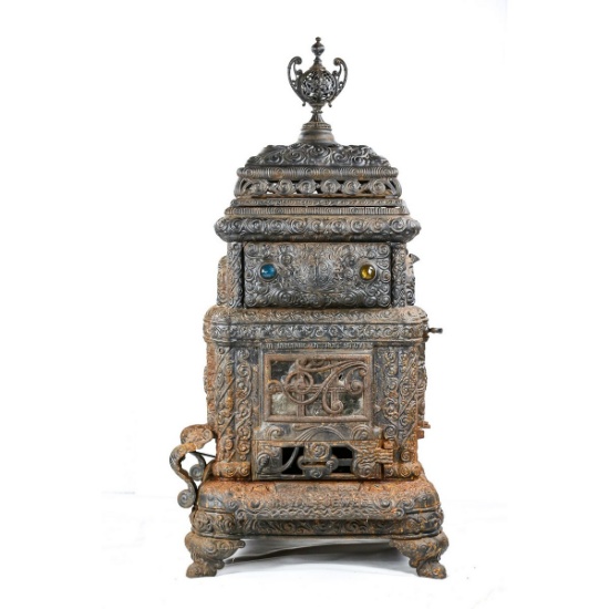 Detroit Stove Works Royal Jewel Cast Iron Stove