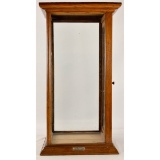 Oak & Glass Counter Display Case