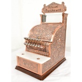 Contemp New Manuf Candy Bronze Plate Cash Register