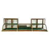 Country Store Double Tower Show Display Case