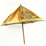 Early Blacksmith Advertising Umbrella