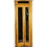 Vintage Wood Phone Booth