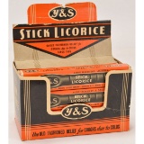 Vintage Advertising Box Candy Y&S Stick Licorice