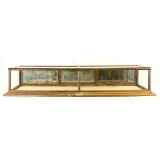 Country Store Countertop Oak Display Show Case