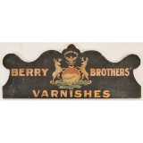 Berry Brothers Varnishes Marquee Advertising Rack