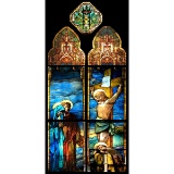 St. James Catholic Church Crucifixion Windows