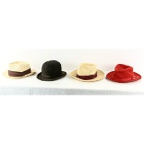 Lot of 4 Vintage Hats Circa 1940s