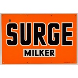 Surge Milker Sign