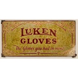 Luken Gloves Advertising Sign