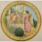 Ambrosia Advertising Tin Serving Tray