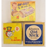 Lot of 3 Vintage Candy Boxes