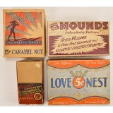 Lot of 3 Vintage Candy Boxes