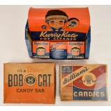 Lot of 3 Vintage Candy Boxes