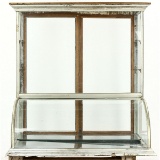 Antique Country Store Curved Glass Tower Display