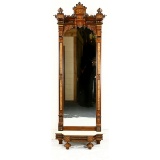 Vintage Eastlake Hall Mirror