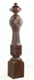 Vintage Victorian Wood Newel Post