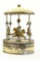 Early 1900's Carrette Wind Up Carousel Toy