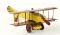 Kingsbury Biplane 1920's Tin Toy