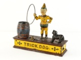 Hubley Mfg Co Trick Dog CI Mechanical Bank