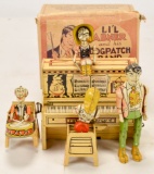Li'l Abner Dogpatch Band Windup Toy in Box