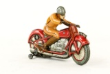 Pre War Minic Wind Up Motorcycle w/Key