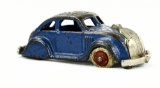 Hubley Cast Iron Art Deco Style Car Toy