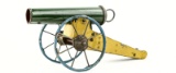 American Made Tin Plate Toy Cannon