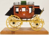 Wells Fargo Overland Stage Coach Scale Model