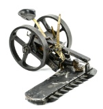 Hand Made Metal & Brass Hay Mower