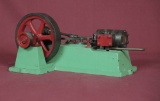 Vintage Small Steam Engine Model