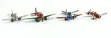 Lot of 4 1930's American Airplane Toys