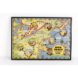 Dick Tracy Detective Game Board Framed