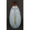 WWII Japanese Blue Sake Bottle - Translated