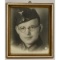 Studio Portrait of Army Enlisted Man