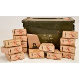 290 Rounds 8mm M30 Scarfe Ammunition in Ammo Box