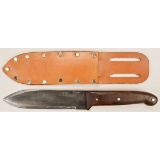 US WWII Star Fighting Knife With Sheath