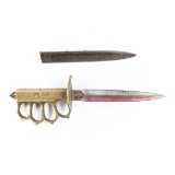 WWI US 1918 French Made Trench Knife