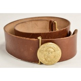 German Political Leader Leather Dress Belt