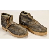 German Concentration Camp Shoes Pair