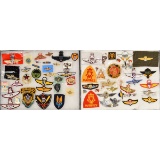 Lot of Military Jump Wings Patches and Pins