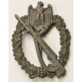 German WWII Bronze Infantry Assault Badge
