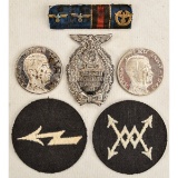 Lot of 6 Military Decorations