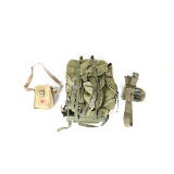 Lot of Military Backpack and First Aid Kit