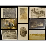 Lot of 8 Military Historical Postcards