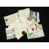 WWII Souvenir Papers and Photographs