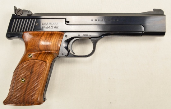 Smith & Wesson Model 41 22 Caliber Pistol