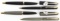 Parker 45 Black Lacquer & Brush Gray Sets